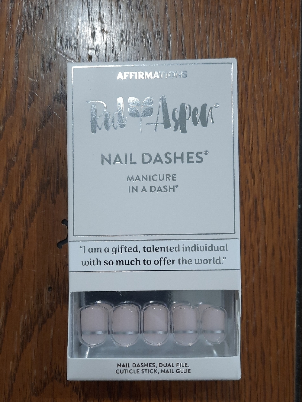 New Red Aspen Nail Dashes - Vern Is Tallented